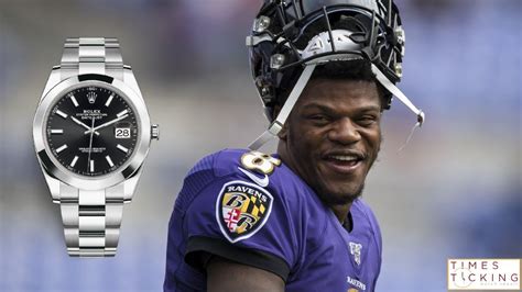 lamar jackson rolex watches|Lamar Jackson Gifts Entire Ravens Offensive Line Rolexes.